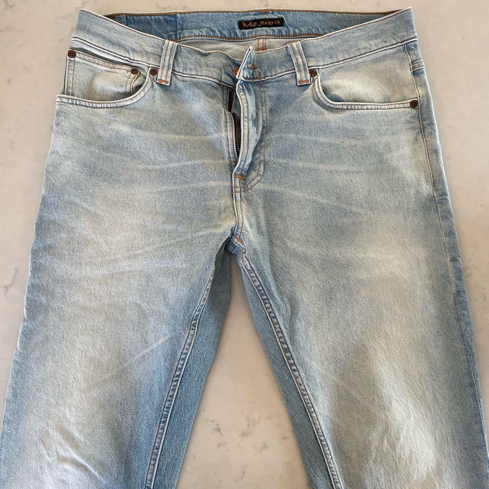 Nudie Jeans Light Blue Denim